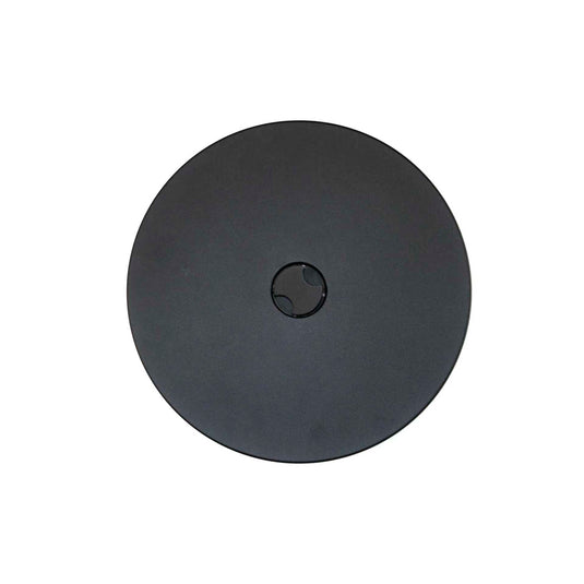 Hoguera para fogata en medio circulo color gris claro - PDF210132A