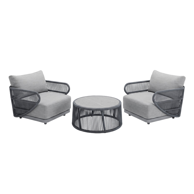 Load image into Gallery viewer, Gray Peter triple set - GLA63270123-ST
