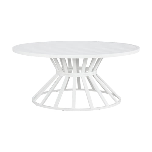 Mesa de Aluminio redonda 1.52 M color Blanco Piaggo - GL3AQ59226-WH