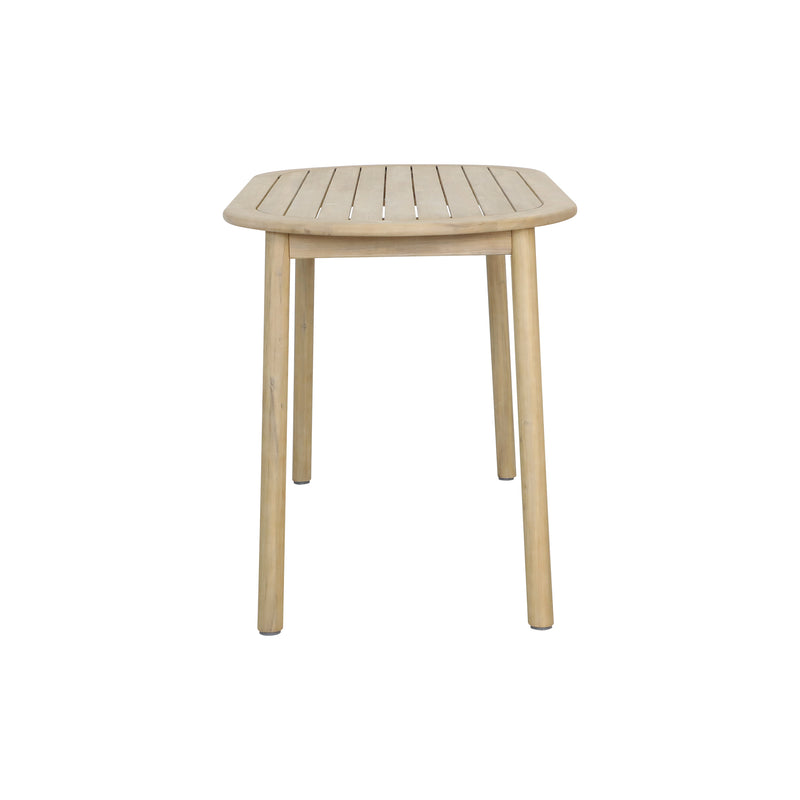 Cargue la imagen en el visor de la galería, Mesa de comedor de barra Pill 1.7M*80 color natural - HUC29070
