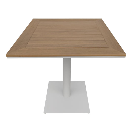 Mesa cuadrada  70x70 para comedor Pilot color Blanca - ZF1035T
