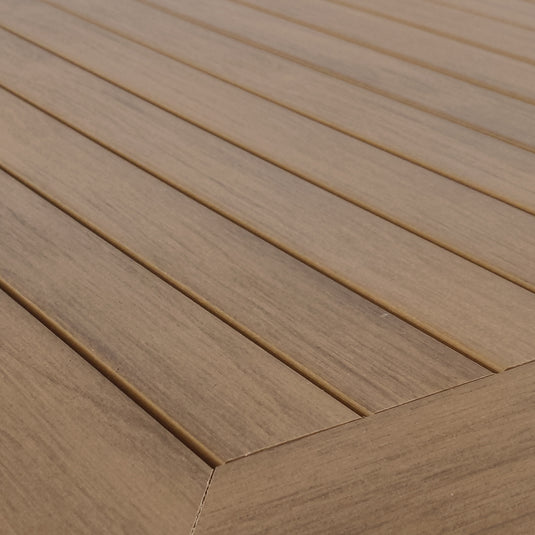 Mesa cuadrada  70x70 para comedor Pilot color Blanca - ZF1035T