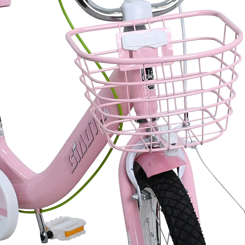 Cargue la imagen en el visor de la galería, Bicicleta Infantil de 18&quot; PX02-18 color Rosa - PX0218-ROS
