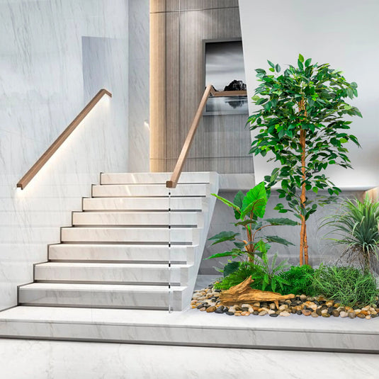 Planta Decorativa Artificial para Exterior y Interior con 1.20m Alto, FICUS TREE -201099-FI CasaEaster