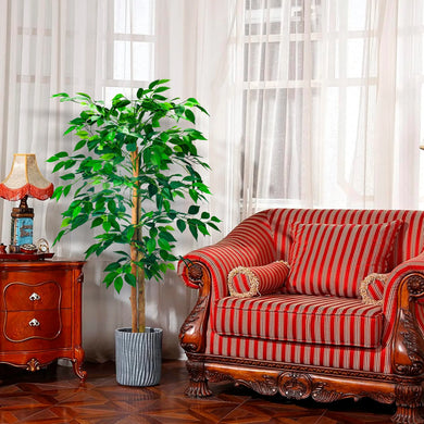 Planta Decorativa Artificial para Exterior y Interior con 1.20m Alto, FICUS TREE -201099-FI CasaEaster