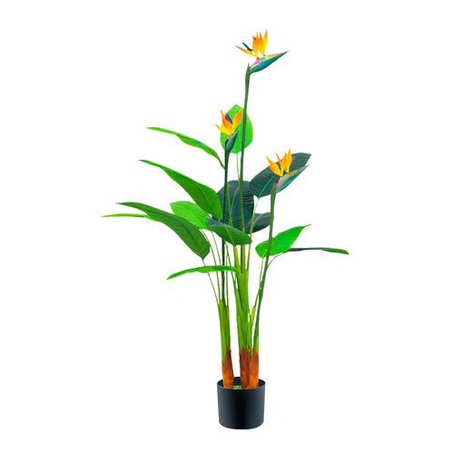 Planta Decorativa Artificial para Exterior y Interior con 1.20m Alto,BIRD OF PARADISE 201017-BIR CasaEaster