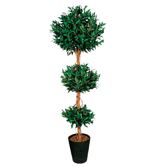 Planta Decorativa Artificial para Exterior y Interior con 1.75m Alto, BALL SHAPE OLIVE TREE-201032-BALL CasaEaster
