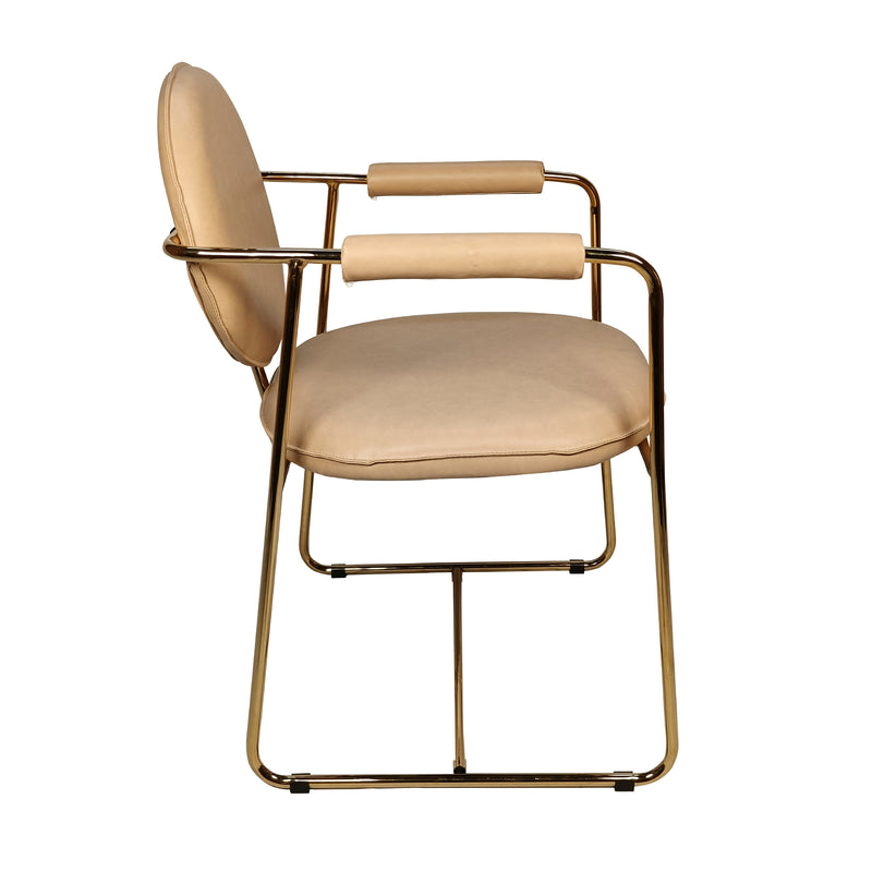 Cargue la imagen en el visor de la galería, Silla de interior Queen color beige - CA0311
