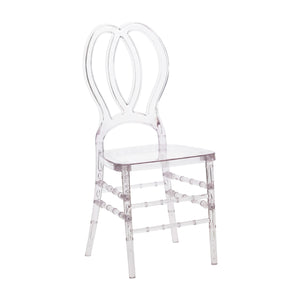 Silla para Exterior e Interior YLOVIY de Resina Color Transparente - YLOVIY