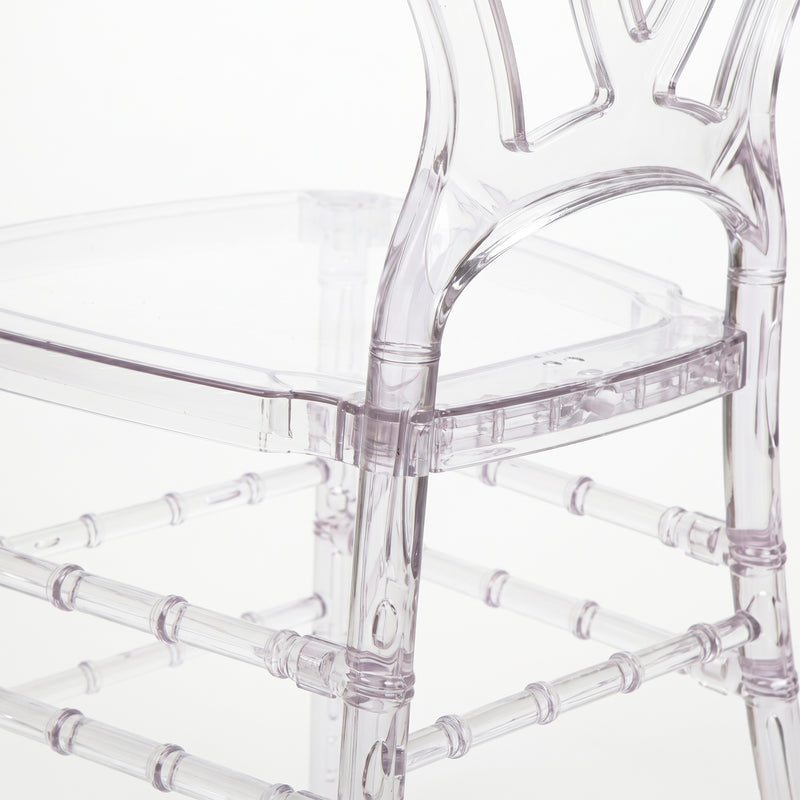 Load image into Gallery viewer, OK PC64A - 9SL05 Transparent Resin Chair for Outdoor and Indoor Use
