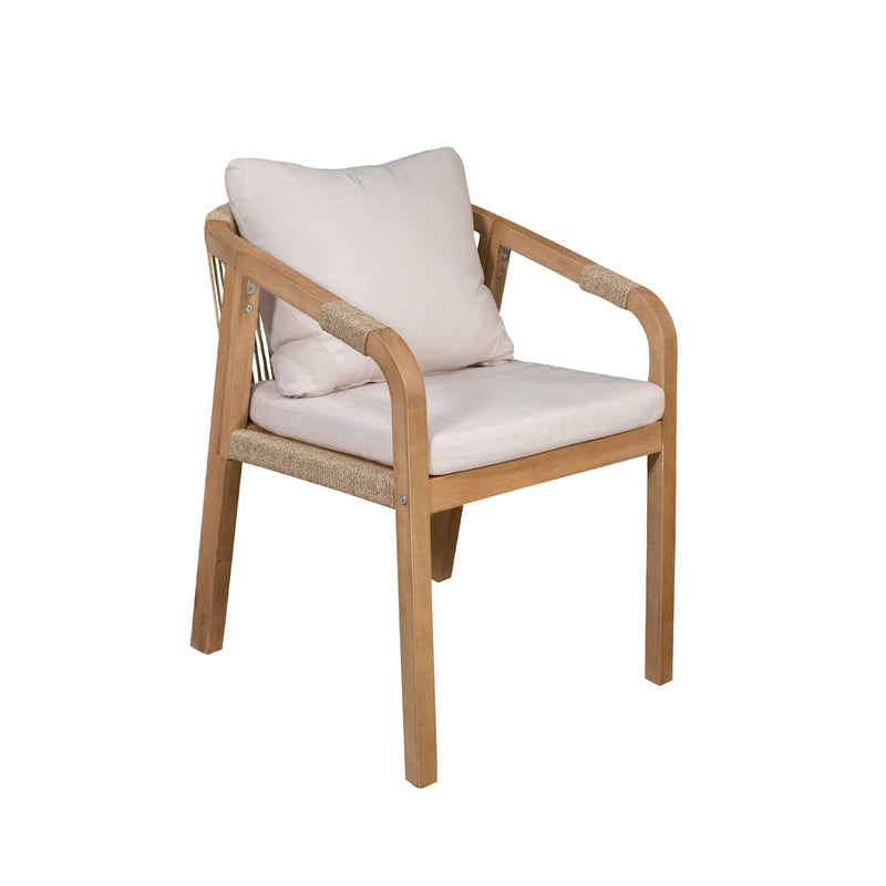 Cargue la imagen en el visor de la galería, Set Rimini familiar + taburete + sillas Rimini color natural - RIMFAM-SILLA
