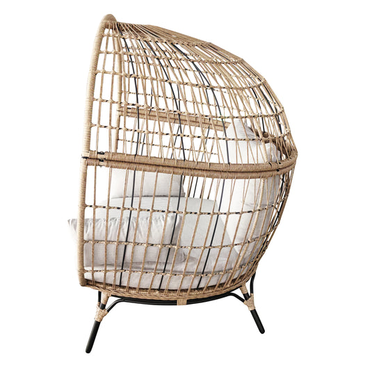 Sillón individual Redondo RON, color natural - GLA6328539KD