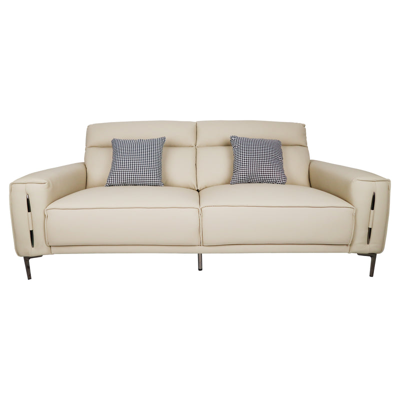 Cargue la imagen en el visor de la galería, Set duo de interior sofá triple + sofá doble S2228 con vinipiel - S2228
