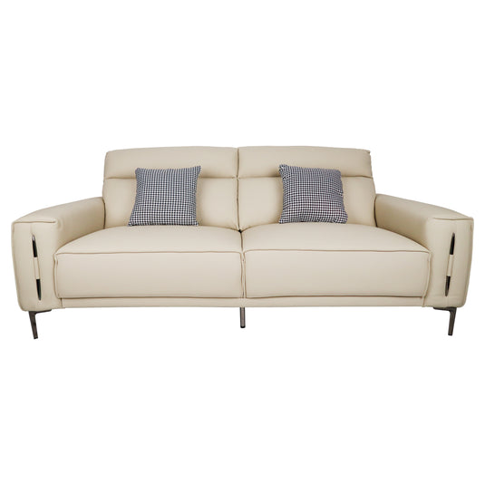 Set duo de interior sofá triple + sofá doble S2228 con vinipiel - S2228