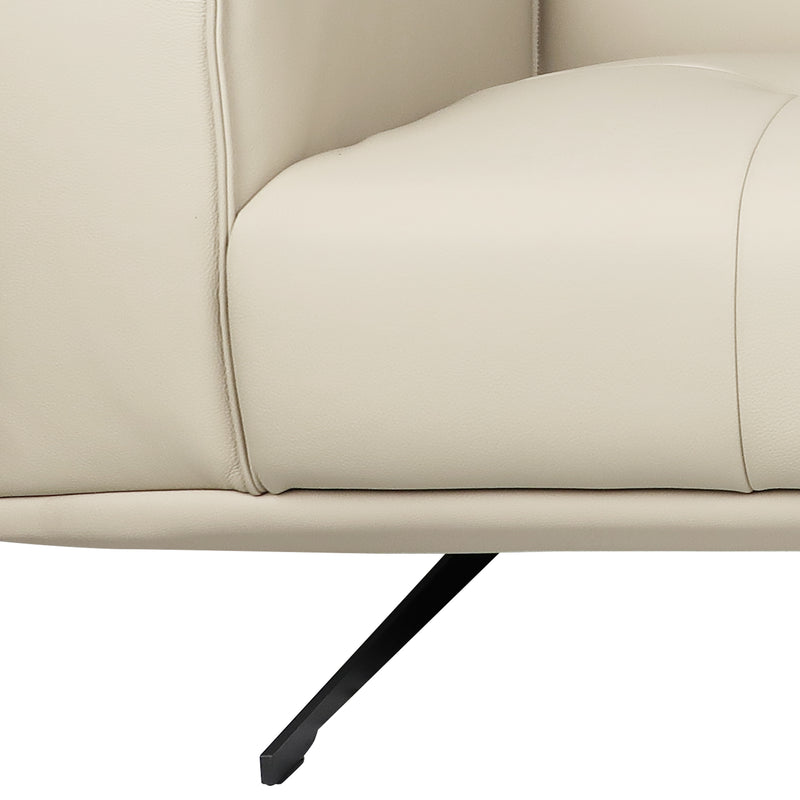 Cargue la imagen en el visor de la galería, Sofá de interior doble color beige con respaldo reclinable - S8911-2
