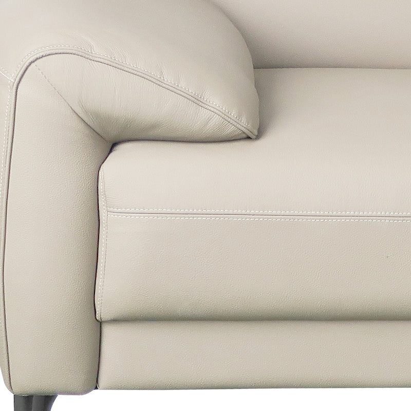 Cargue la imagen en el visor de la galería, Set duo de interior sofá triple + sofá doble S8913 con vinipiel color Beige - S8913-BE
