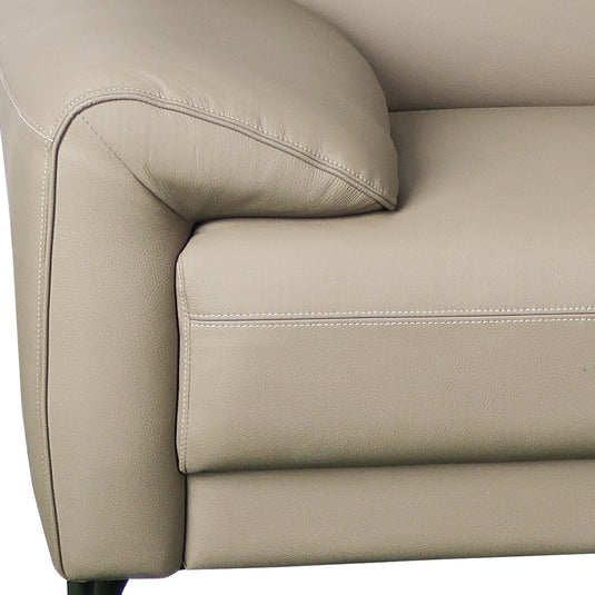 Set duo de interior sofá triple + sofá doble S8913 con vinipiel color Kaki - S8913-KAKI