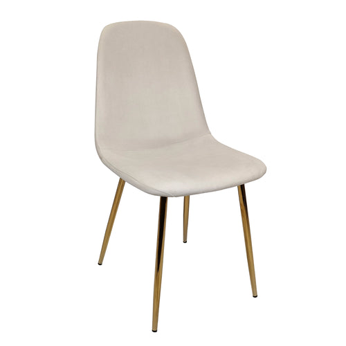 Silla para interior Sally color off white - CS021