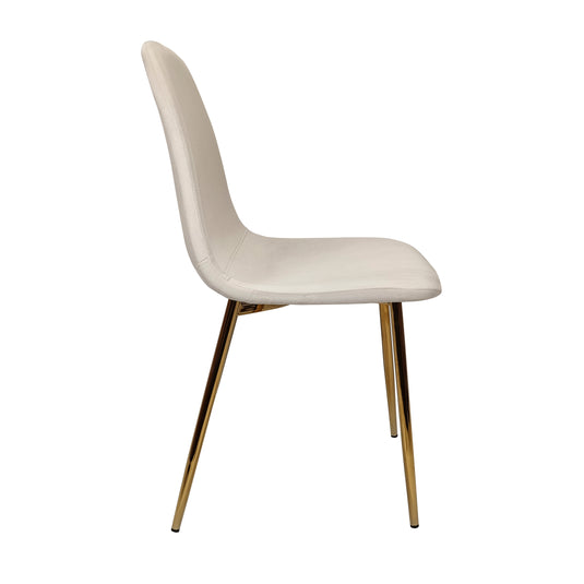 Silla para interior Sally color off white - CS021