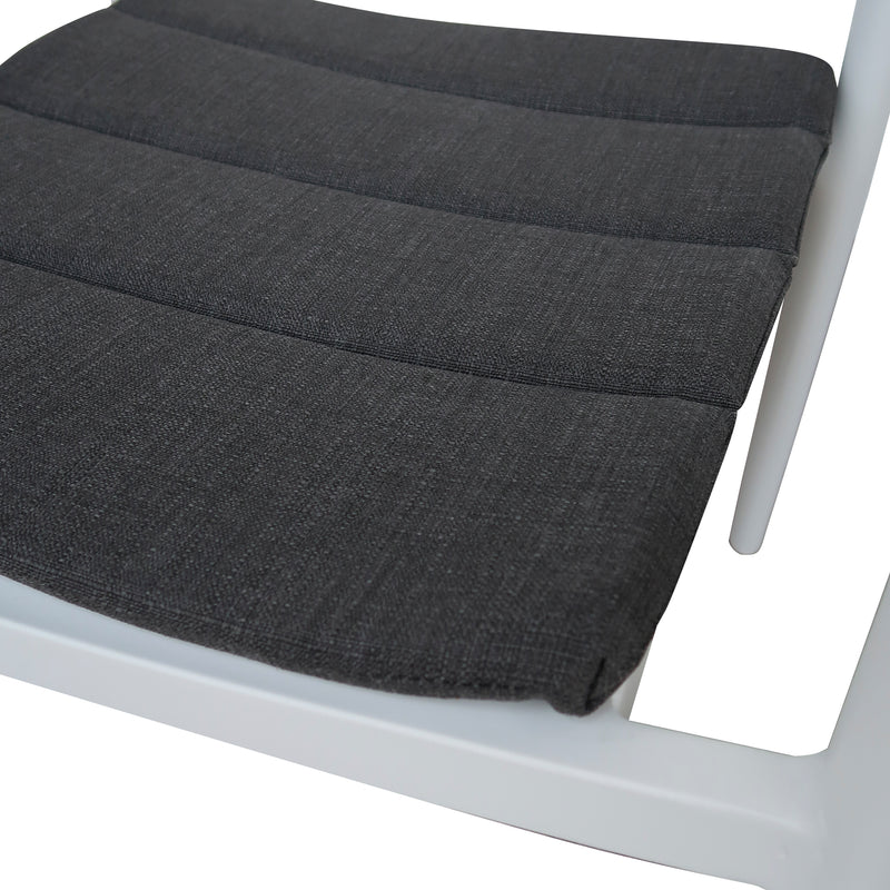 Cargue la imagen en el visor de la galería, Silla de Aluminio Sapir para interior y exterior color Blanco - GLA62039121KD-WH
