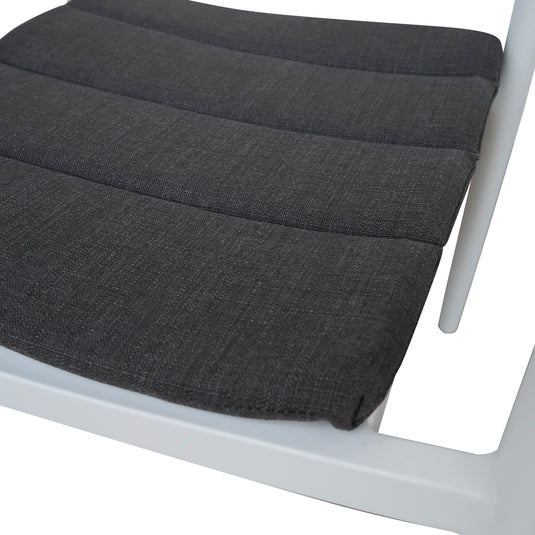 Silla de Aluminio Sapir para interior y exterior color Blanco - GLA62039121KD-WH