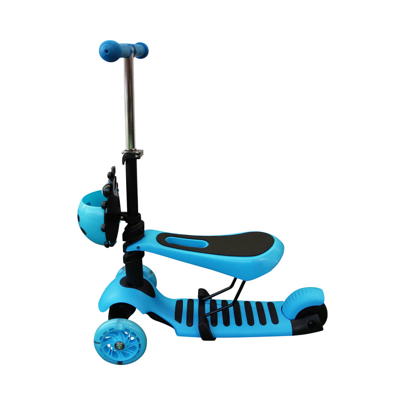 Cargue la imagen en el visor de la galería, Scooter infantil eléctrico color azul - JSCD686-AZ
