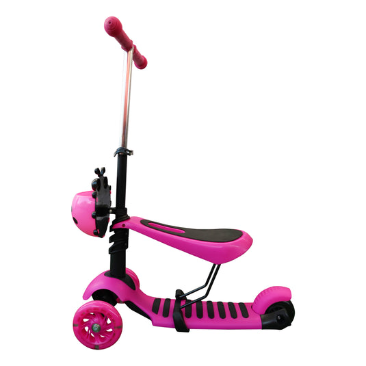 Scooter infantil eléctrico color rosa - JSCD686-ROS