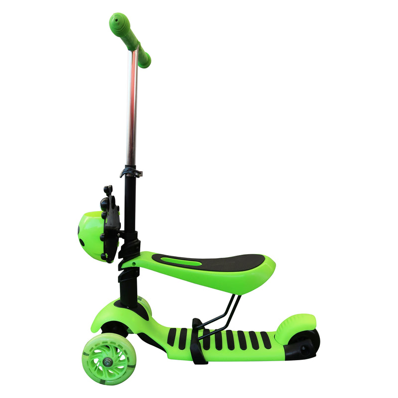 Cargue la imagen en el visor de la galería, Scooter infantil eléctrico color verde - JSCD686-VE
