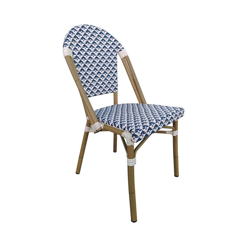 Cargue la imagen en el visor de la galería, Silla de Rattan para exterior e interior Color Azul SCOOTLAND 29 - SC29
