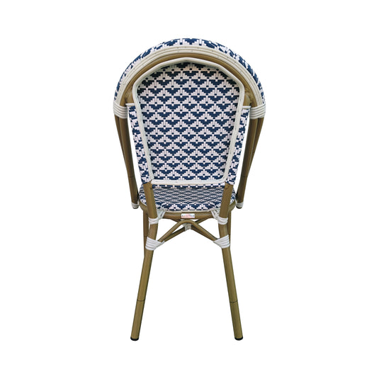 Silla de Rattan para exterior e interior Color Azul SCOOTLAND 29 - SC29