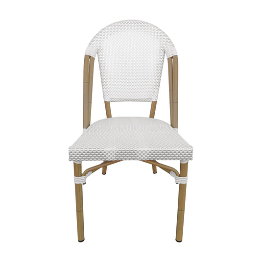 Silla de Rattan para exterior e interior Color Blanca SCOOTLAND 31 - SC31