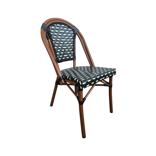 Silla de Rattan para exterior e interior Color Verde militar&negro SCOOTLAND 32 -OCS32