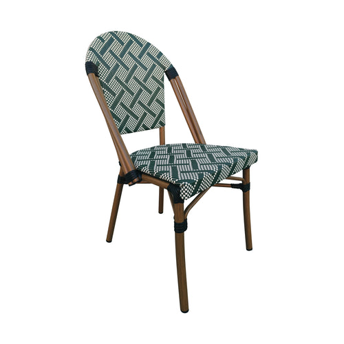 Silla de Rattan para exterior e interior Color Verde SCOOTLAND 30- SC30