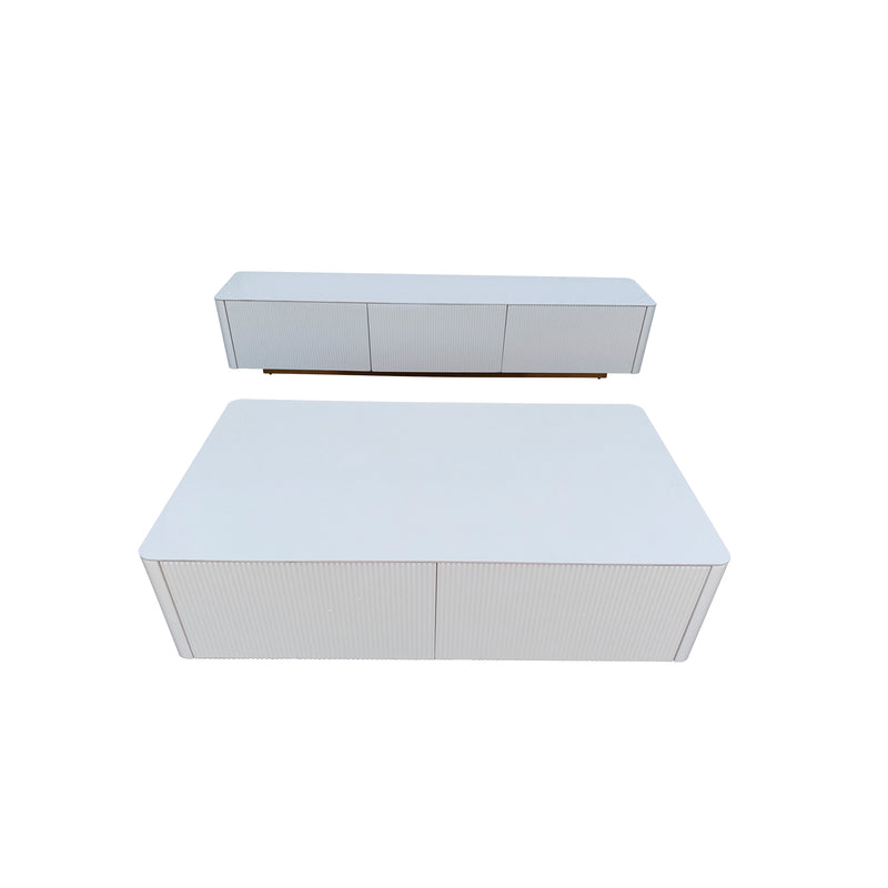 Cargue la imagen en el visor de la galería, Set tv Secrets  1.3 M / 2 M SW40402set color blanco - SW40402set
