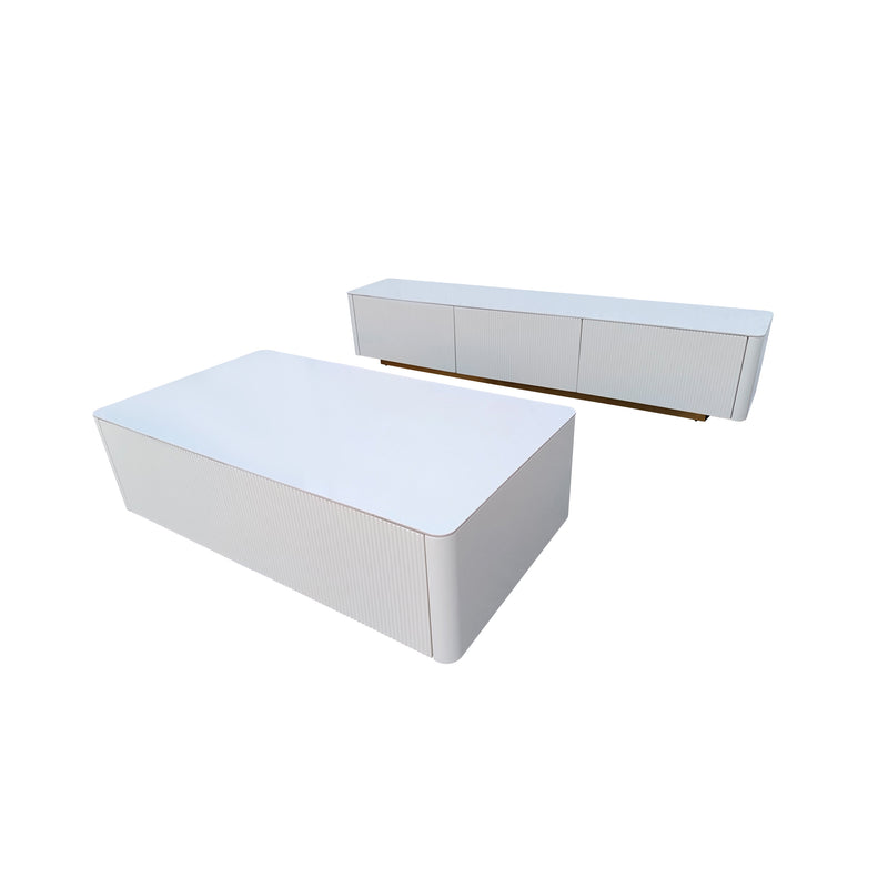 Cargue la imagen en el visor de la galería, Set tv Secrets  1.3 M / 2 M SW40402set color blanco - SW40402set
