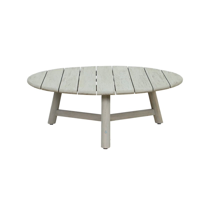 Cargue la imagen en el visor de la galería, Set Triple Albi  con una  mesas de centro de madera color natural - HUC40796-HUC286201
