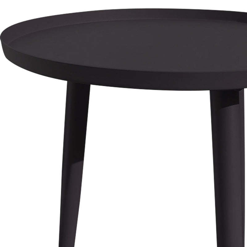Load image into Gallery viewer, Set bistro Frio sin madera en reposabrazos + mesa bistro Danir, para exterior, color carbón - F12-SMB-22
