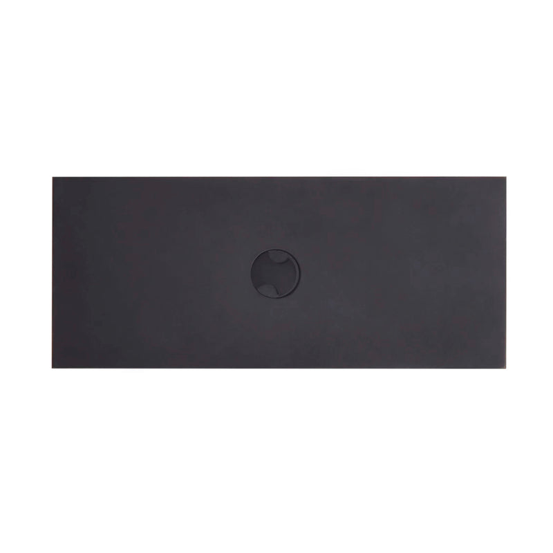 Cargue la imagen en el visor de la galería, Set Fogata rectangular de exterior de gas LP color gris oscuro con tapa de gas LP y parabrisas - PDF200152B-360-109B
