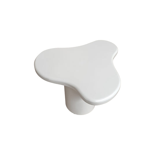 Mesa de centro doble Nube 1.2 M / 60 cms, color blanco - NUB02