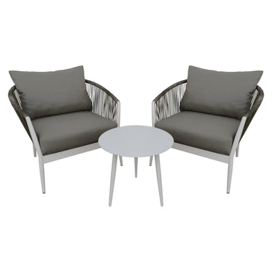 SET MESA BISTRO SYROS + 2 SILLONES MAKNESS