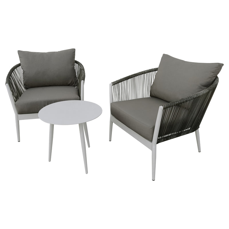 Cargue la imagen en el visor de la galería, SET MESA BISTRO SYROS + 2 SILLONES MAKNESS
