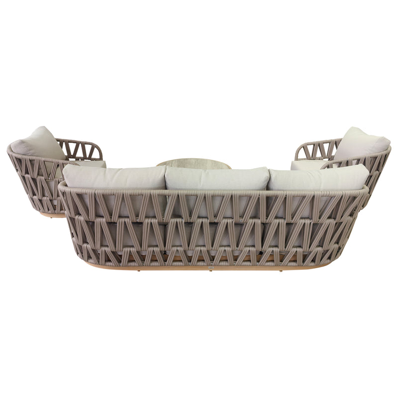 Cargue la imagen en el visor de la galería, Set triple Paraiso color natural - GLA6351823KD

