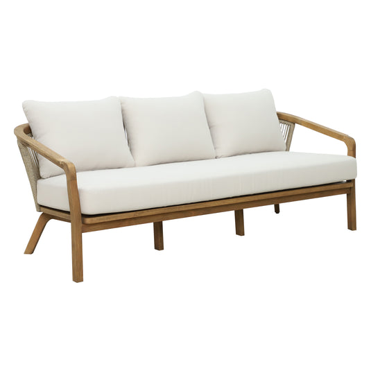 Set Triple de madera Sunday para interior y exterior color natural - HUC39965-TRI