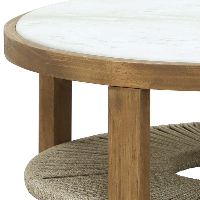 Cargue la imagen en el visor de la galería, Set Triple de madera Sunday para interior y exterior color natural - HUC39965-TRI
