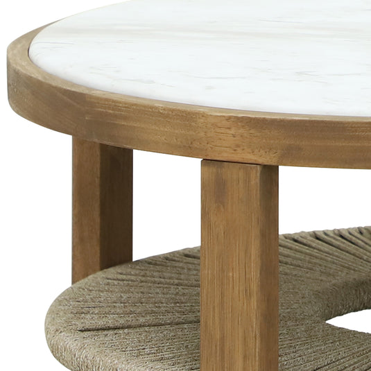 Set Triple de madera Sunday para interior y exterior color natural - HUC39965-TRI