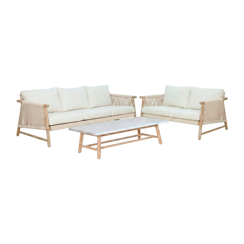 Load image into Gallery viewer, Zulu 3+2 natural wood set - 3+2HUC40358-HUC40359 

