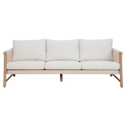 Set Zulu 3+2 de madera color natural - 3+2HUC40358-HUC40359