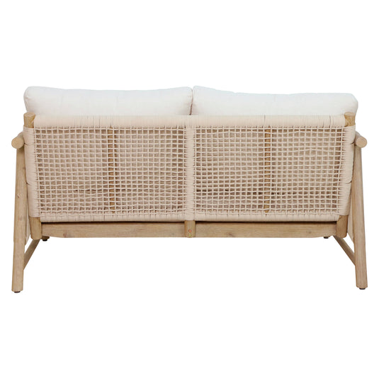 Set Zulu 3+2 de madera color natural - 3+2HUC40358-HUC40359