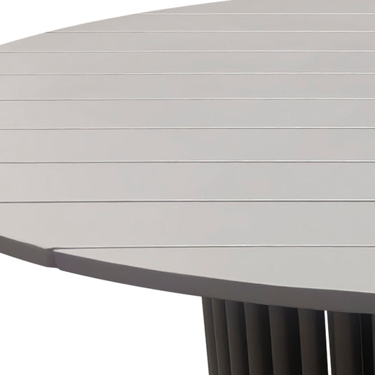 Mesa de Comedor redonda Shangrila 1.53M color gris - GL3AQ59315