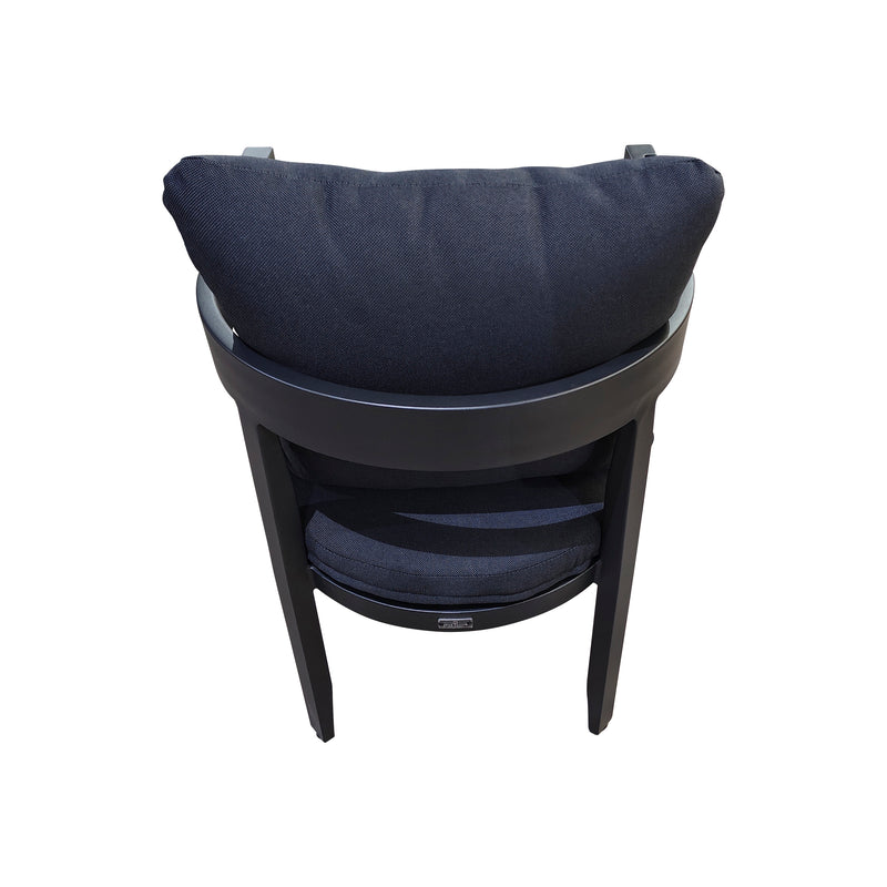 Cargue la imagen en el visor de la galería, Silla para interior y exterior ALARCON color carbón - GL3A554210
